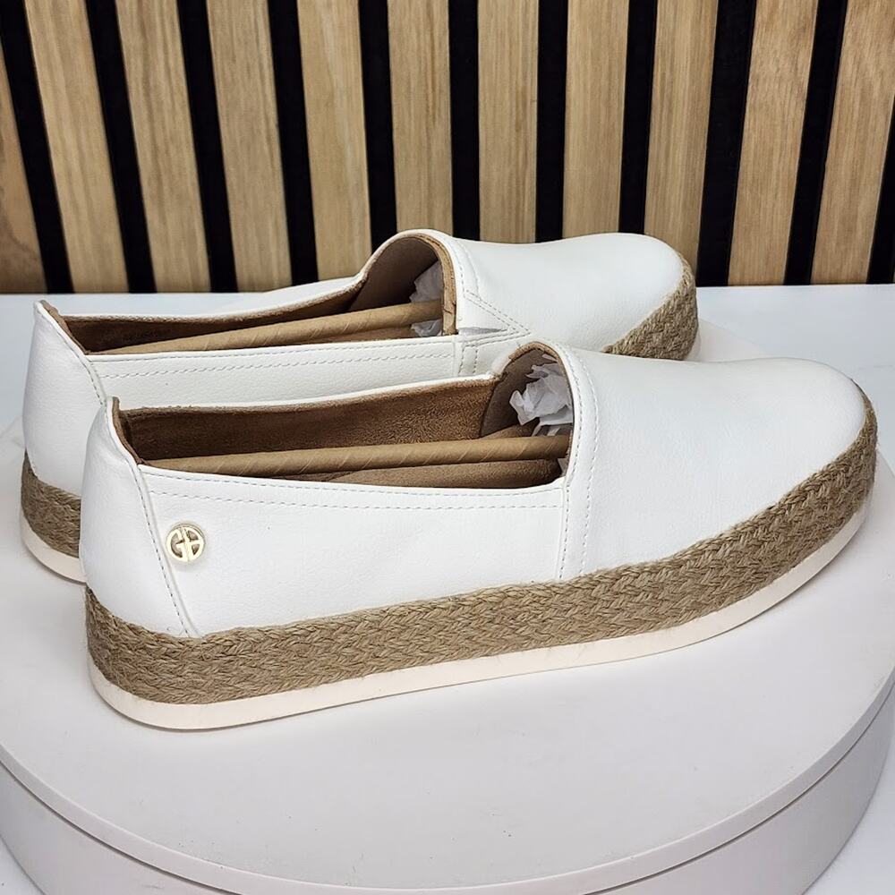 NEW - Giani Bernini Women’s Espadrille Slip On Flats Casual Shoes - Size 12 M - Picture 2 of 5